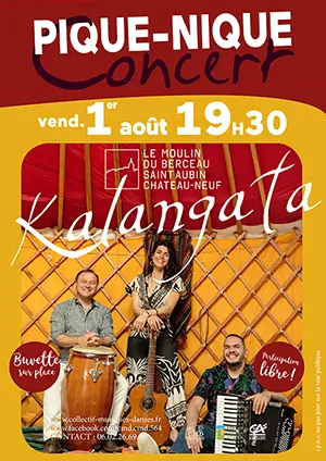Pique-nique concert avec Kalangata (Brésil, Cap Vert, Colombie, Angola)
