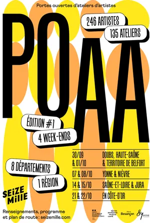 POAA - Portes Ouvertes Ateliers d’Artistes en Bourgogne Franche-Comté