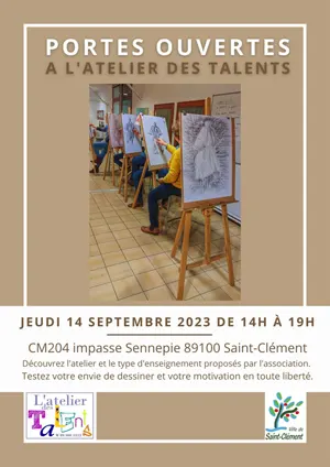 Portes Ouvertes  L'Atelier des Talents de Saint-Clment