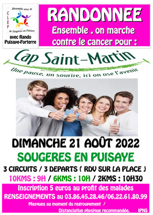 Randonne / marche contre le cancer pour le Cap Saint-Martin