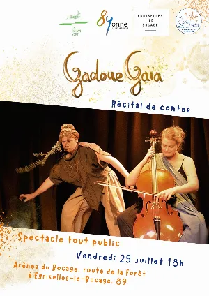 Spectacle musical avec Gadoue Gaïa (récital de contes / tour public)