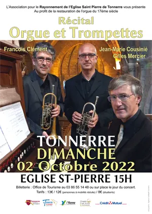 Concert / Rcital Orgue et Trompettes 