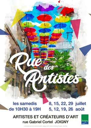 Rue des Artistes (artistes et créateurs d'art)