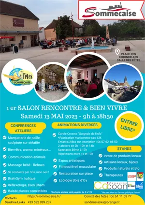 1er Salon Rencontre et Bien Vivre (conférences, ateliers, animations diverses, stands de produits et artisans locaux)