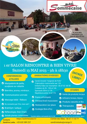 1er Salon Rencontre et Bien Vivre (confrences, ateliers, animations diverses, stands de produits et artisans locaux)