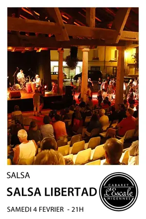 Concert avec Salsa Libertad (salsa / musiques cubaines)