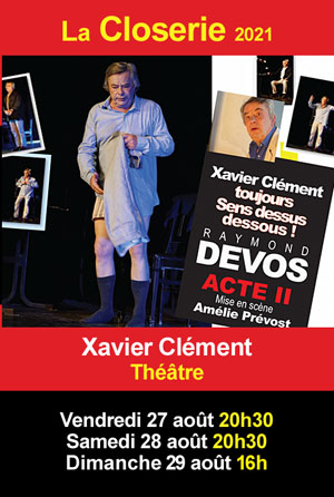 Théâtre (reprogrammé) :