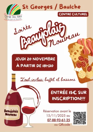 Soirée Beaujolais Nouveau