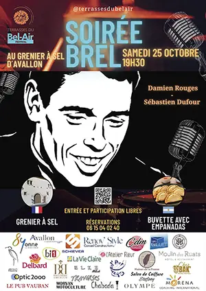 Soirée Brel dans le cadre du Festival Terrasses du Bel-Air