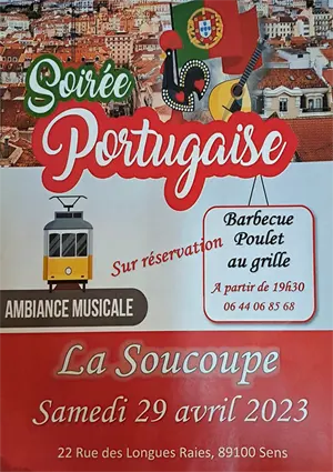Soirée Portugaise avec ambiance musicale
