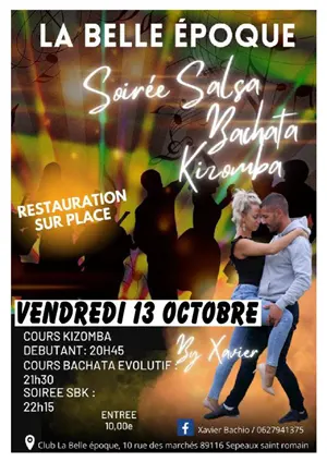 Soire Salsa Bachata Kizomba by Xavier