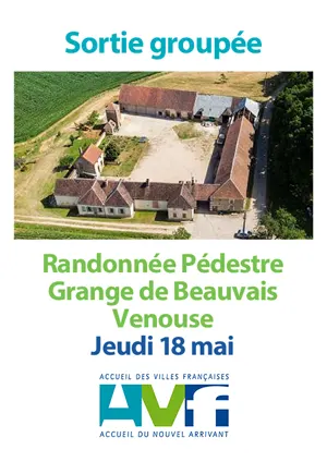 Sortie groupe : Randonne Pdestre  la Grange de Beauvais  Venouse (dans l'Yonne)