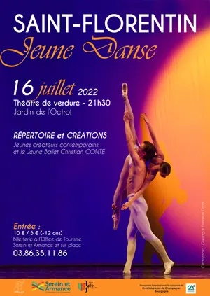 Spectacle Jeune Danse (rpertoire et crations) avec Jeunes crateurs contemporains et le Jeune Ballet Christian Conte / En clture du stage de danse classique intensif 