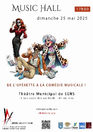 Spectacle "Music Hall" (de l’opérette à la comédie musicale)