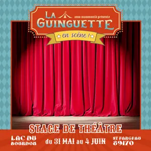 La Guinguette en Scne ! Stage de Thtre pour adultes sur le thme de La Rencontre de thtre avec Lou Wenzel et Carole Guittat de la compagnie professionnelle La Louve