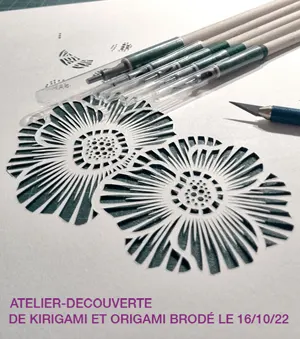 Stage de Kirigami et Origami brodé