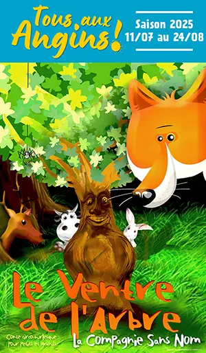Spectacle en famille : "Le ventre de l’arbre" (Conte circo - burlesque / À partir de 4 ans) dans le cadre du Festival "Tous aux Angins !"