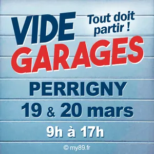 3ème GRAND VIDE-GARAGES : Plus de 30 maisons vident leur garage pendant 2 jours