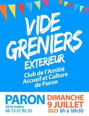 Grand Vide-Greniers de Paron