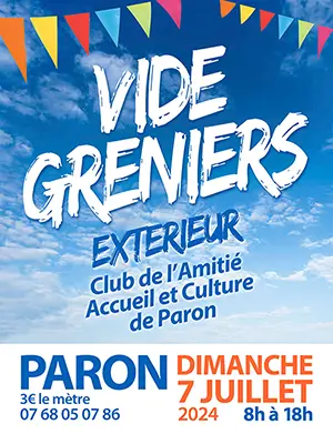 4me Vide-Greniers de Paron