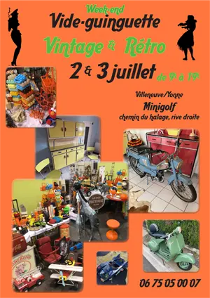 Vide-guinguette vintage et rtro (sur 2 jours)