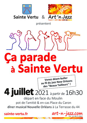 Concert Jazz New Orleans et déambulation de rue :
