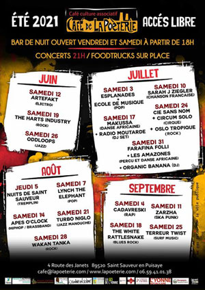 Concert avec Esplanades + Ecole de Musique (pop)