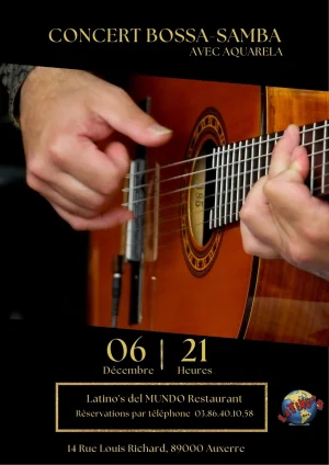 Concert Duo Samba et Bossa Nova