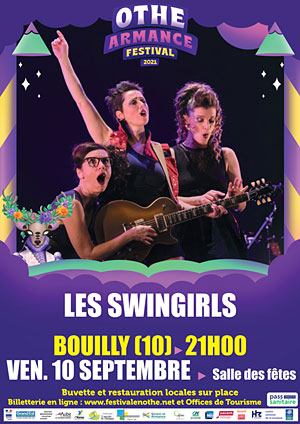 Othe-Armance Festival (festival itinrant) : Concert avec Les Swingirls (humour et chansons swing)