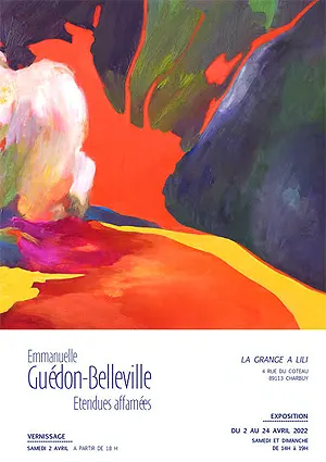 Vernissage de l'exposition de peinture d'Emmanuelle Guédon-Belleville
