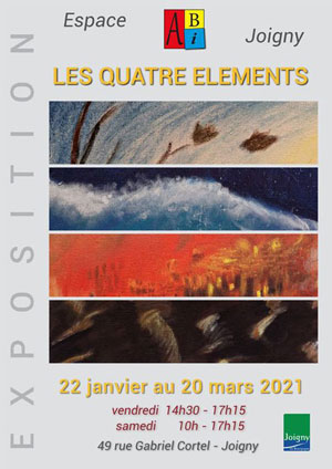 Exposition : Les quatre éléments par les Artistes Bourguignons Indépendants