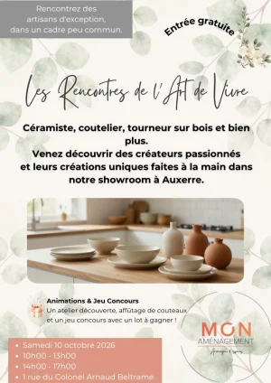 Les Rencontres de l'Art de Vivre – Auxerre (Showroom)