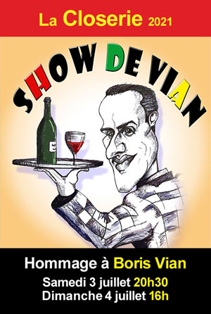 Spectacle hommage à Boris Vian :