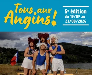 Théâtre : "L'Histoire de France en 1h" (Marathon spectacle millésime 2026 / Tout public) dans le cadre du festival "Tous aux Angins !" – Tannerre-en-Puisaye (Lieu-dit Les Angins / sous chapiteau)