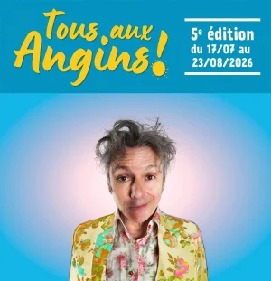 Théâtre : "Bla Bla Land avec l’Agité du vocable" (Seul en scène à caractère drôlatique / Tout public) dans le cadre du festival "Tous aux Angins !" – Tannerre-en-Puisaye (Lieu-dit Les Angins / sous chapiteau)
