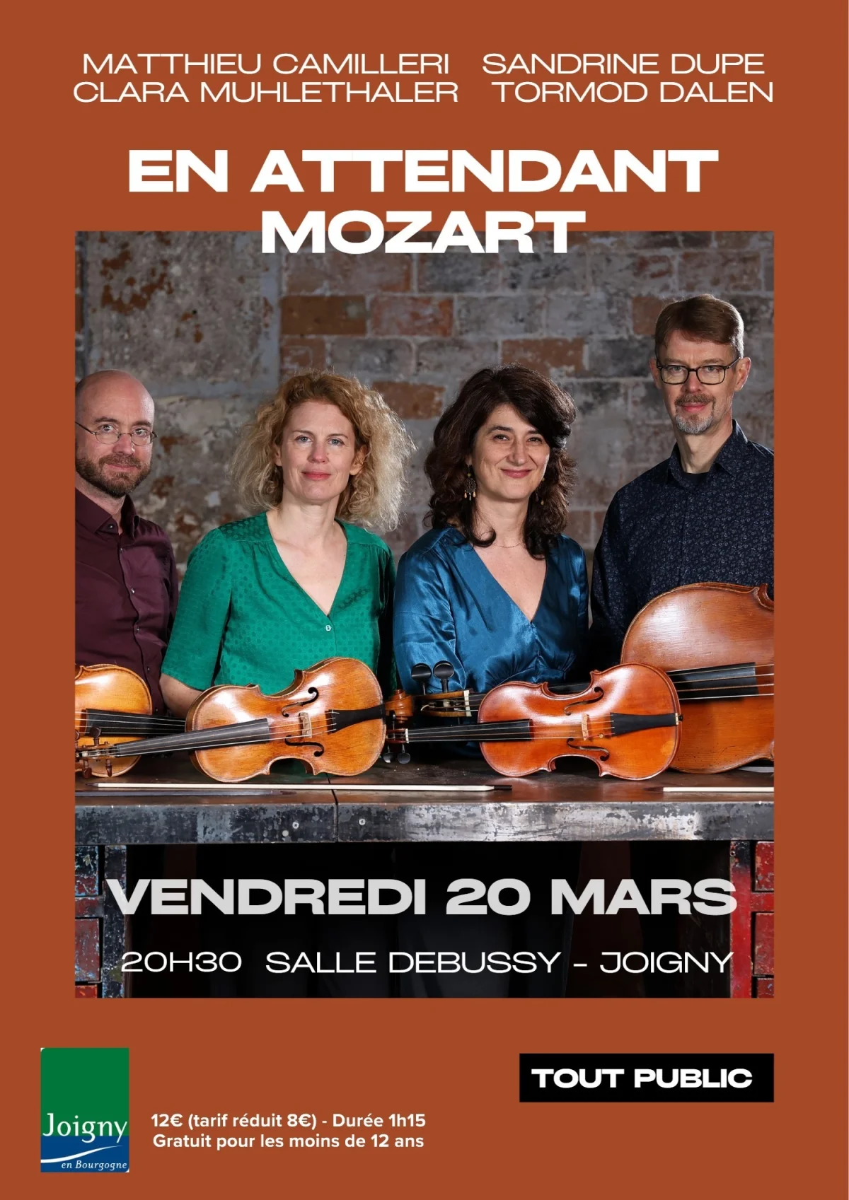Musique classique - En attendant Mozart – Joigny (Salle Claude Debussy) (affiche de l’événement)