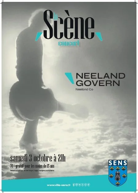 Concert de Neeland Govern – Sens (La Scène) (affiche de l’événement)