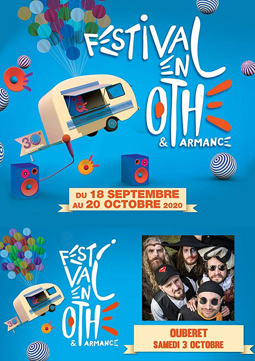 FESTIVAL EN OTHE : CONCERT avec Ouberet (musiques celtiques festives)