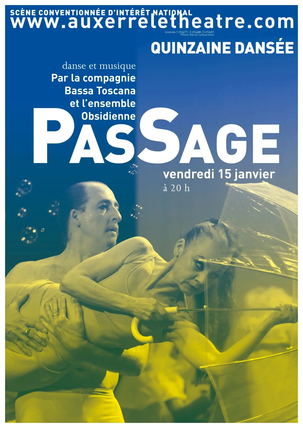 PasSage – Auxerre (Théâtre d'Auxerre) (affiche de l’événement)