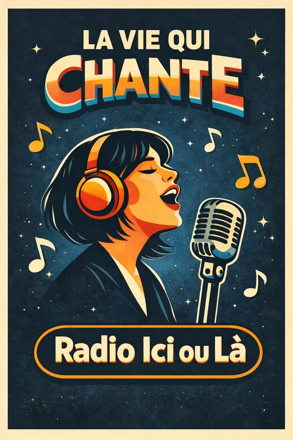 La vie qui chante / Sortie de résidence – Auxerre (péniche théâtre La Scène des Quais) (affiche de l’événement)