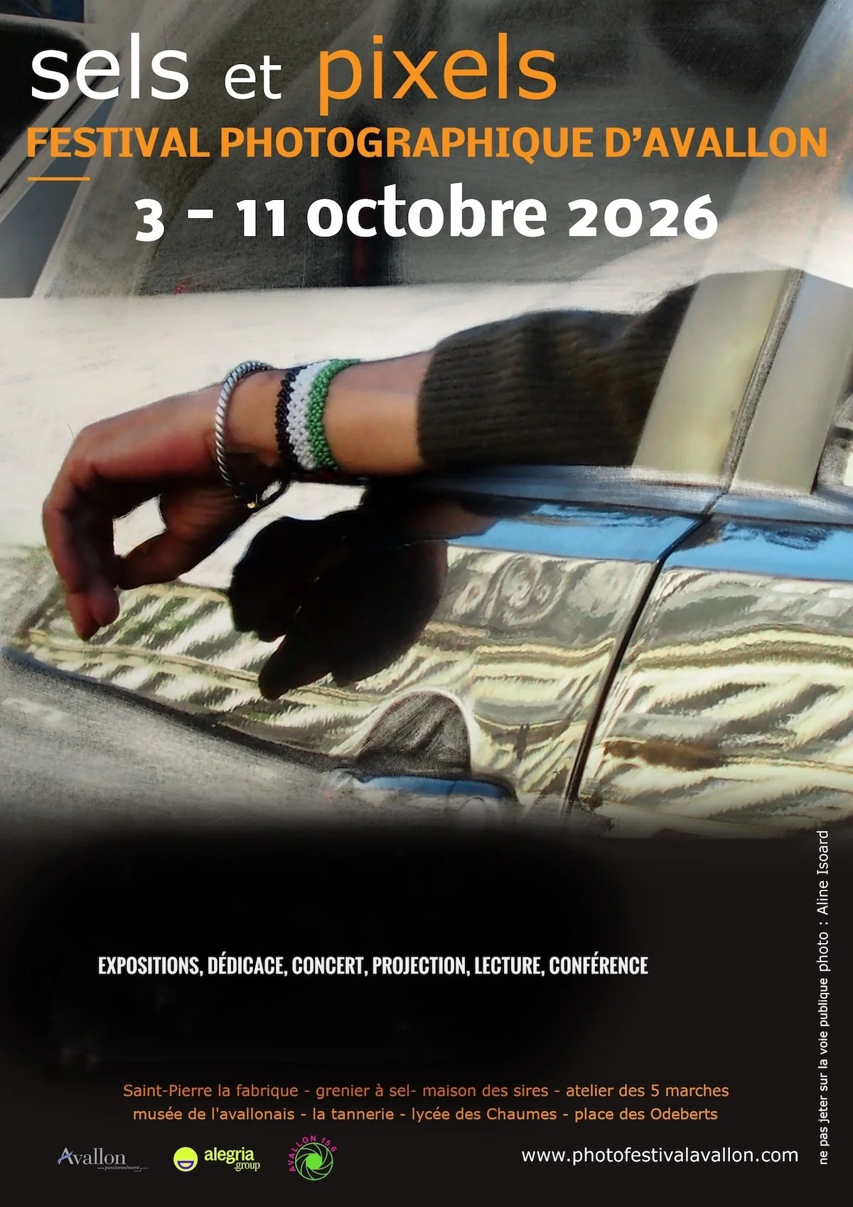 Sels et Pixels, festival photographique d'Avallon – Avallon (Grenier à sel) (affiche de l’événement)