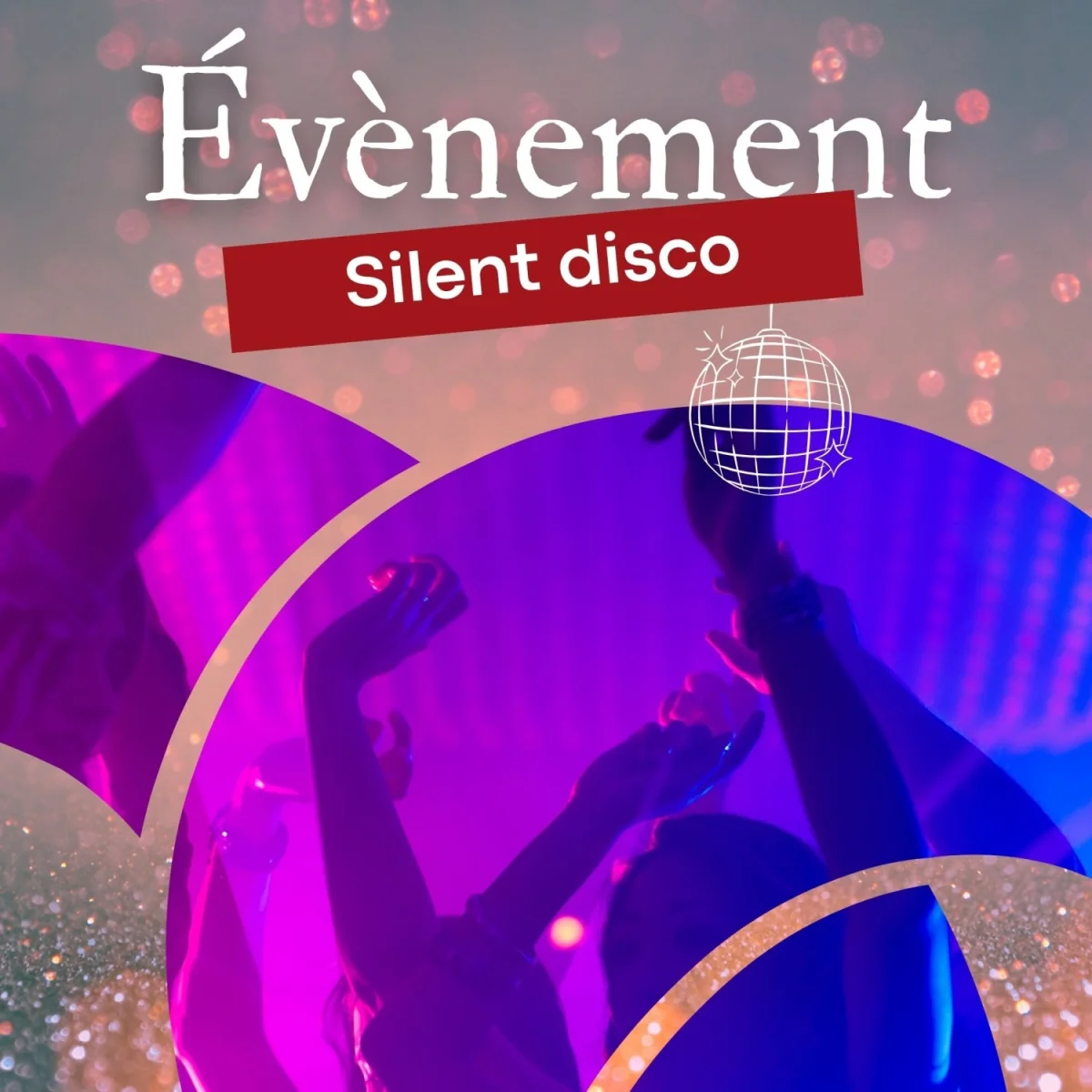 Silent Disco – Auxerre (Abbaye Saint-Germain) (affiche de l’événement)