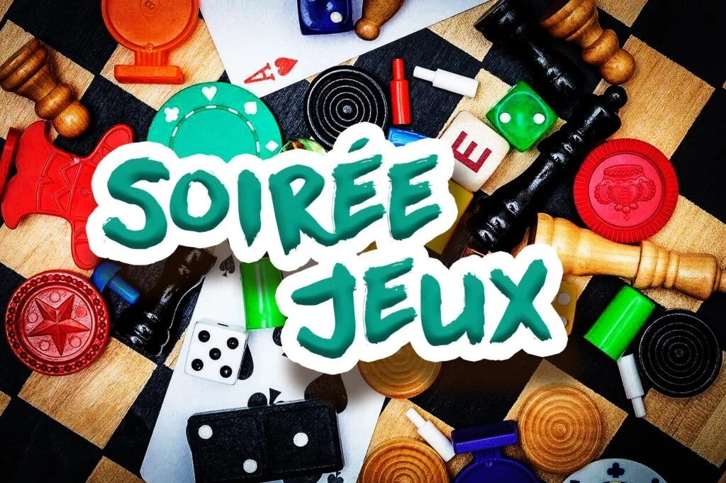 Soirée Jeux - La Poèterie – Saint-Sauveur-en-Puisaye (La Poèterie) (affiche de l’événement)