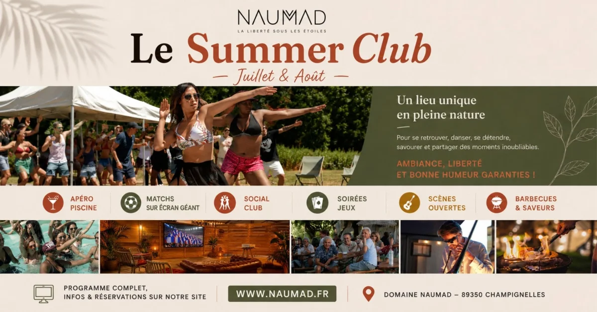 Soirée Latina – Champignelles (Domaine Naumad) (affiche de l’événement)