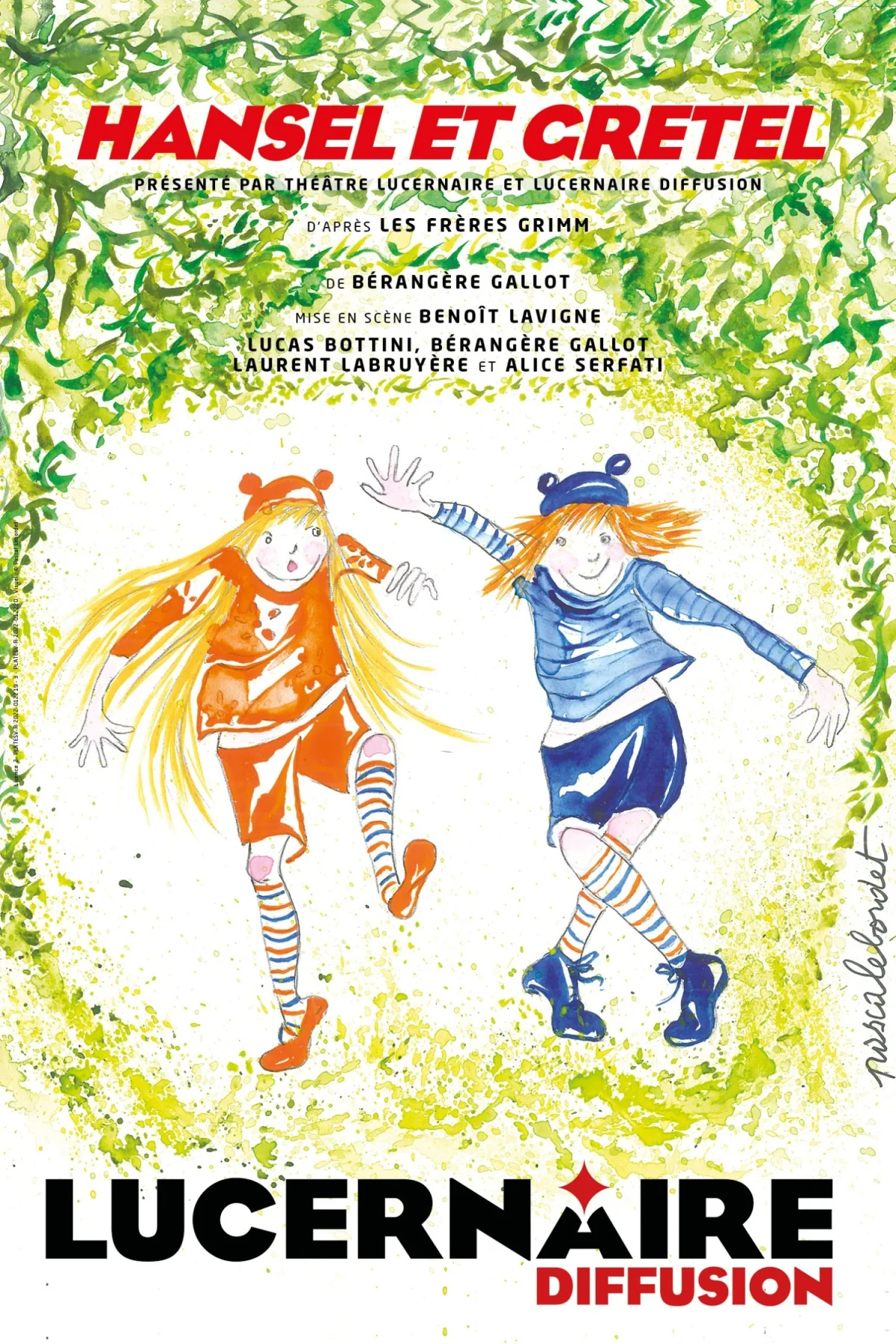 Spectacle jeunesse "Hansel et Gretel" – Monéteau (Le Skenet'Eau) (affiche de l’événement)