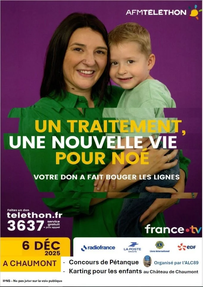 Téléthon à Chaumont – Chaumont (Place du Château) (affiche de l’événement)