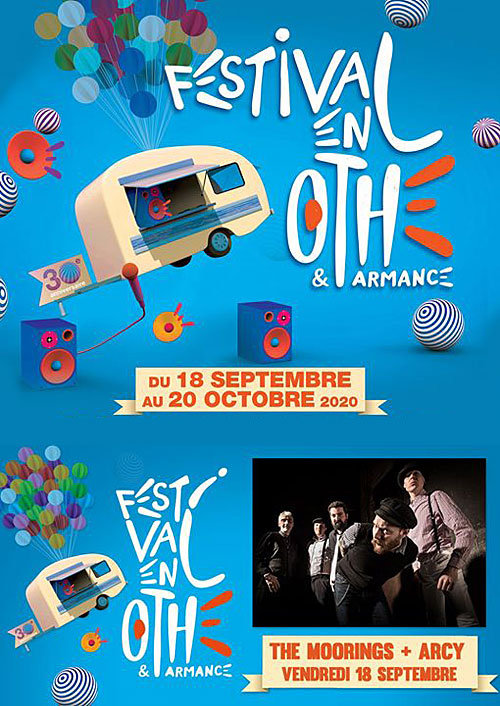 FESTIVAL EN OTHE : CONCERT avec The Moorings + Arcy (Rock Folk Irlandais)