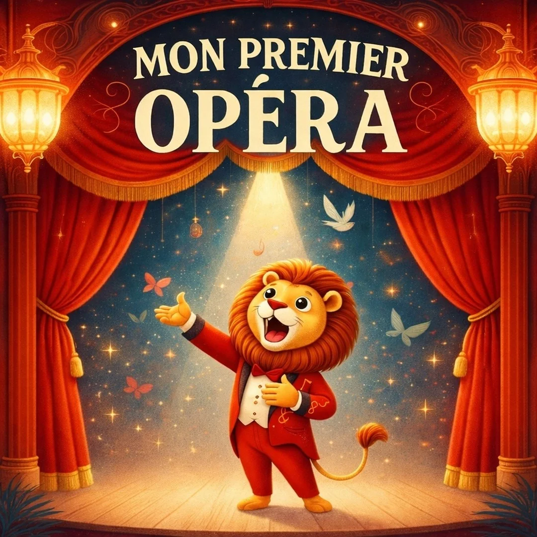 Mon Premier Opéra/ de et avec Yoann Piazza / dès 2 ans – Auxerre (Théâtre La scène des quais) (affiche de l’événement)
