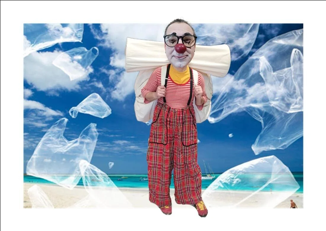 Cabaret Cirque : "Légèreté" (Spectacle de clown et poésie visuelle / Tout public) dans le cadre du festival "Tous aux Angins !" – Tannerre-en-Puisaye (Lieu-dit Les Angins / sous chapiteau) (affiche de l’événement)