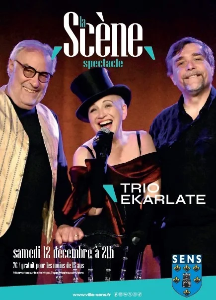 Trio Ekarlate – Sens (La Scène) (affiche de l’événement)